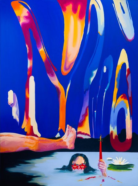 Fala gorąca (pierwsza część dyptyku - lewa)