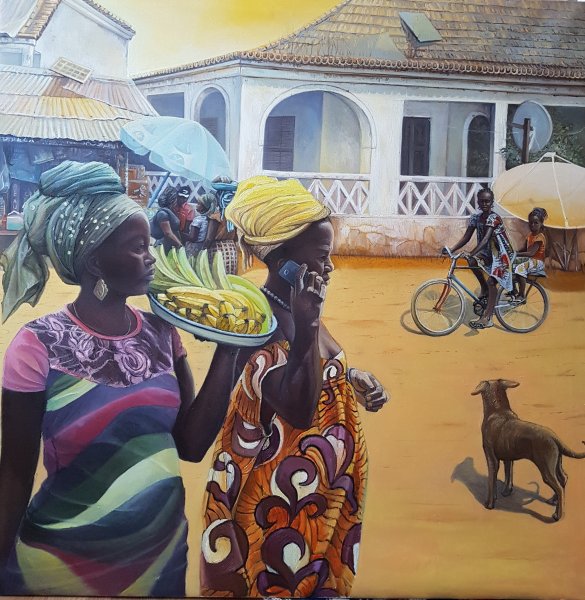 "African mood" z cyklu " Cień baobabu"