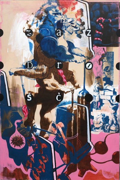 "zazdrość"-z cyklu "Małpi Gaj"-siedem grzechów głównych