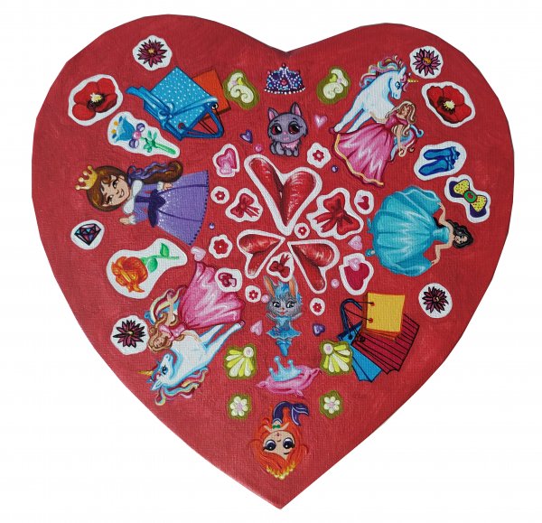 Z cyklu Cnoty niewieście, serce 4