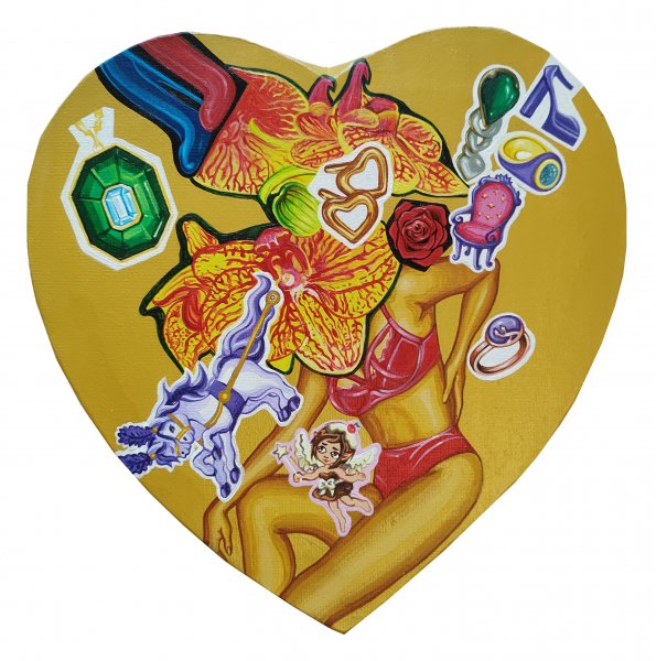 Z cyklu Cnoty niewieście, serce 5