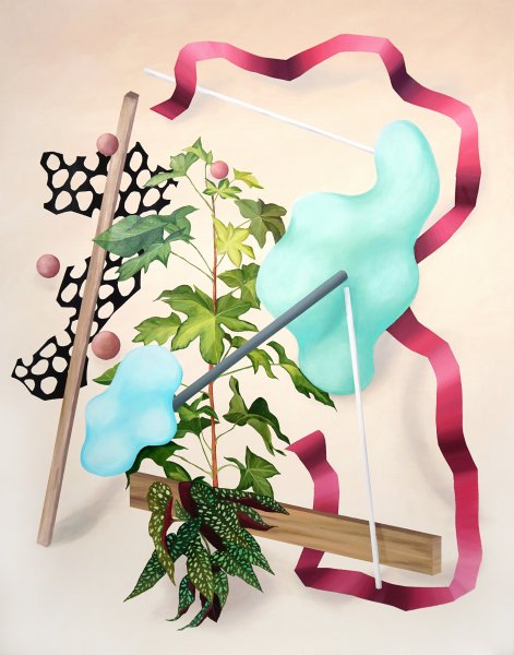 Kompozycja z turkusem