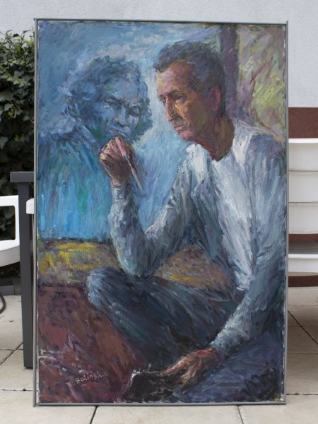 Portret art.mal Leszka Żegalskiego 2021 rok