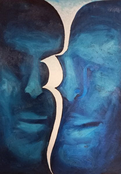 Autoportret z woalem 1