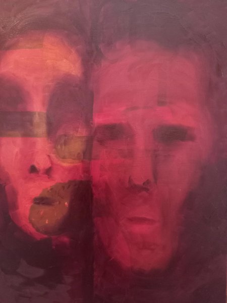 Autoportret z woalem 2