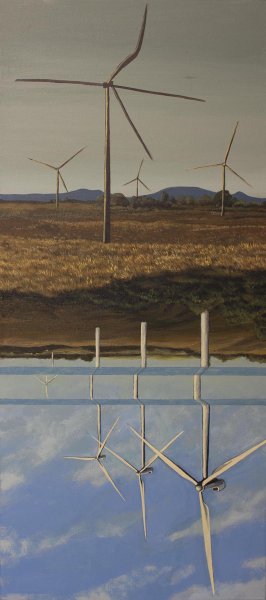 Wielo-przestrzenie z błędami przestrzeni i wiatraków