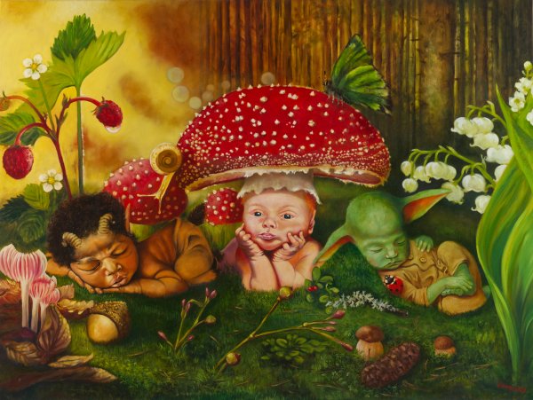 Duchy opiekuńcze lasu.