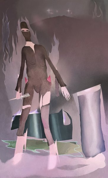 Wojowniczka (lewa część dyptyku)