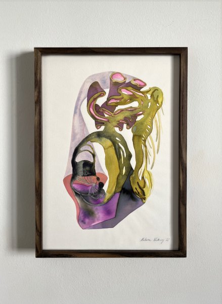 Tuba myśli, z cyklu Umiłowane rozpadliny (prawa strona)