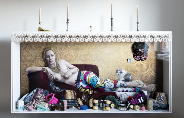 Portret upamiętniający Joanny Kaucz