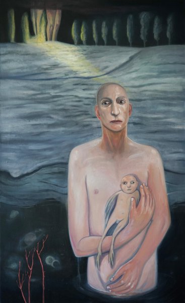 Deep under the snow he found memories of his childhood home.